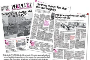 Báo cần phát huy thế mạnh truyền thông pháp lý trong kinh doanh