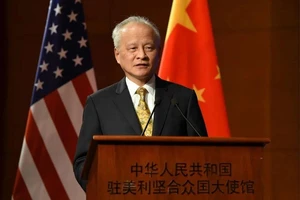 Đại sứ Trung Quốc tại Washington, ông Thôi Thiên Khải. Ảnh: LIÊN HỢP BÁO - UDN