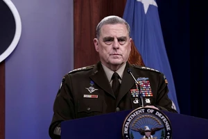 Chủ tịch Hội đồng Tham mưu trưởng liên quân Mỹ Mark Milley. Ảnh: REUTERS