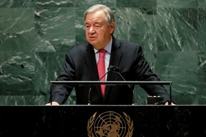 Tổng Thư ký Liên Hợp Quốc Antonio Guterres. Ảnh: REUTERS