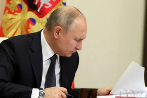 Tổng thống Nga Vladimir Putin. Ảnh: TASS