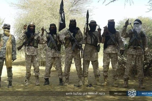 Một nhóm thánh chiến có liên hệ với tổ chức khủng bố IS tại Burkina Faso. Ảnh: FDD'S LONG WAR JOURNAL