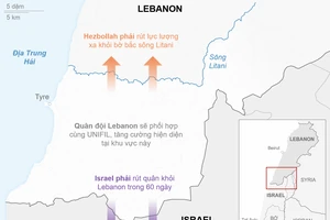 4 bản đồ cho thấy tầm quan trọng của thoả thuận ngừng bắn Israel-Hezbollah