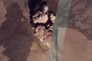 Núi lửa ở châu Phi phun sau 12.000 năm, tro bụi bay tới cả Ấn Độ và Trung Quốc