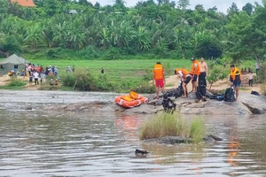 Tìm thấy thi thể học sinh bị nước cuốn sau 2 ngày mất tích