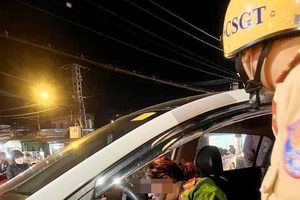 Nữ thiếu tá lái xe khi say bị phạt 46 triệu đồng