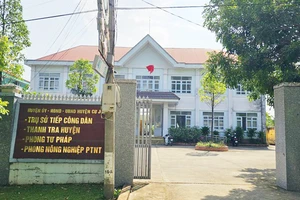 1 trưởng phòng Tư pháp bị cách chức trong Đảng sau lùm xùm trộm hoa giấy