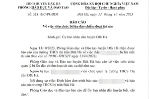 Sau cuộc gọi điện thoại, 1 giáo viên ở Kon Tum bị lừa 1,1 tỉ đồng
