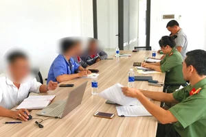 1 lao động người Trung Quốc không có giấy phép bị xử phạt, trục xuất về nước