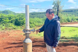 Hiện tượng lạ giếng khoan tự phun ở Gia Lai: Lấp giếng do bị làm phiền