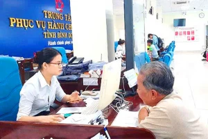 Bình Định dẫn đầu cả nước về chỉ số phục vụ người dân, doanh nghiệp