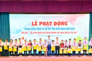Bình Định: Ưu tiên nguồn lực hoàn thành các mục tiêu vì trẻ em