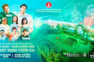 Chương trình 'Quy Nhơn - Thiên đường biển' hội tụ nhiều siêu mẫu, ngôi sao