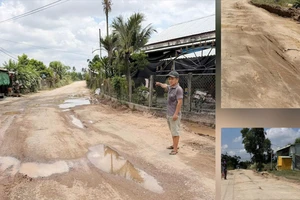 Thi công dự án sân bay Phù Cát, dân khổ vì bụi đường