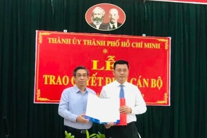 Ông Võ Đức Thanh làm Phó Bí thư huyện Bình Chánh