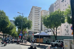 Thêm một chung cư cũ được khởi công xây dựng ngay khu 'đất vàng'