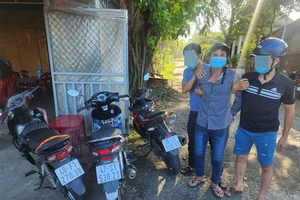 Đối tượng Võ Văn Lắm bị bắt giữ. Ảnh: CA. 