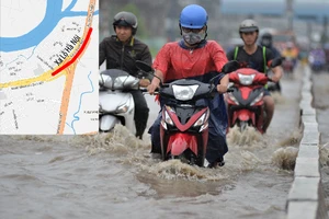 Những tuyến đường bị ngập nặng ở TP.HCM