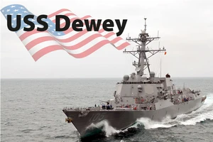 Trang bị của chiến hạm Mỹ tuần tra ở Biển Đông