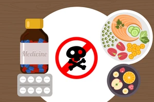 6 cách kết hợp thuốc và thực phẩm gây hại cơ thể