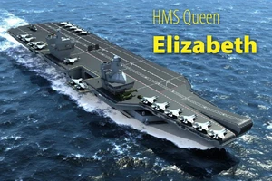 Cấu tạo tân tiến của tàu sân bay lớn nhất nước Anh