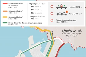 Cách đi tránh tuyến đường cấm ở Đà Nẵng dịp APEC
