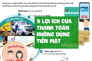 9 lợi ích của thanh toán không dùng tiền mặt