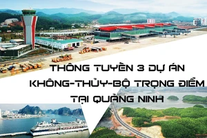 Thông tuyến 3 dự án không-thủy-bộ trọng điểm tại Quảng Ninh