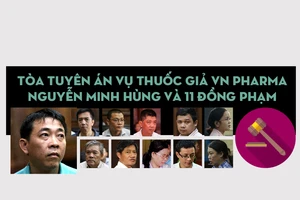 Mức án của 12 bị cáo vụ VN Pharma nhập thuốc giả 