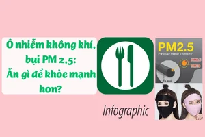 Ô nhiễm không khí: Nên ăn gì để khỏe mạnh hơn?