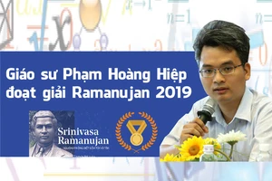 Giáo sư Phạm Hoàng Hiệp đoạt giải toán học danh giá 