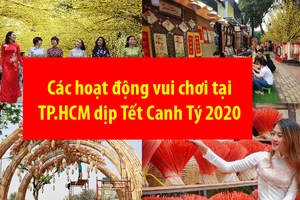 Các hoạt động vui chơi tại TP.HCM dịp tết Canh Tý 2020