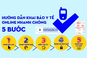 Hướng dẫn khai báo y tế toàn dân 5 bước nhanh chóng