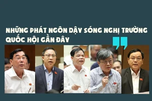 Những phát ngôn dậy sóng ở nghị trường tuần qua