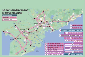 Interactive: Thông tin 19 tuyến cao tốc khu vực phía Nam