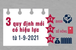 3 quy định mới có hiệu lực từ 1-9: Thêm lợi ích BHXH, mức bồi thường chung cư cũ