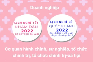 Đề xuất lịch nghỉ tết Nhâm Dần và nghỉ lễ Quốc khánh 2022