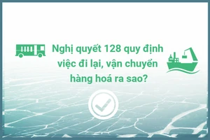 Nghị quyết 128 quy định việc đi lại, vận chuyển hàng hoá ra sao?