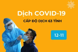 Dịch COVID-19 ngày 12-11: 2 tỉnh miền Tây điều chỉnh cấp độ dịch