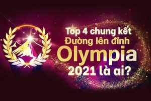 Đây chính là top 4 chung kết Đường lên đỉnh Olympia 2021 