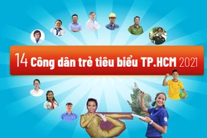 Chân dung 14 công dân trẻ tiêu biểu TP.HCM năm 2021