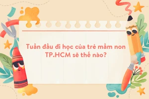 Tuần đầu đi học của trẻ mầm non TP.HCM sẽ thế nào?