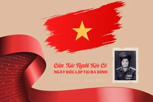 Cảm xúc người kéo cờ ngày Độc lập tại Ba Đình