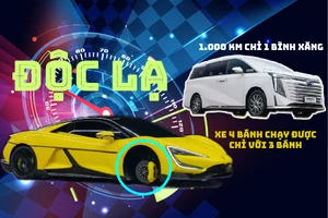 Lộ diện 2 mẫu xe 4 bánh Trung Quốc độc lạ: có mẫu xe chạy được đến 1.000 km mới cần tiếp nhiên liệu