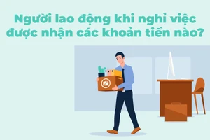 Người lao động khi nghỉ việc được nhận các khoản tiền nào?