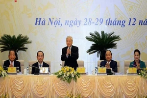Phát biểu của Tổng Bí thư tại hội nghị Chính phủ