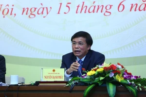 Họp báo bế mạc QH: Thêm nhiều thông tin về Luật An ninh mạng