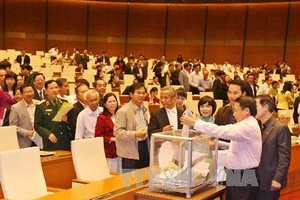 Quốc hội thông qua danh sách 48 người được lấy phiếu tín nhiệm