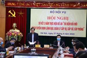 Thi tuyển lãnh đạo: Tránh thi để hợp thức hóa