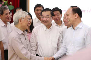 Tổng bí thư: 'Cán bộ lãnh đạo Hà Nội phải bản lĩnh, trí tuệ'